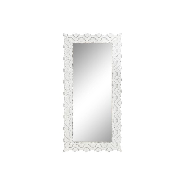 Miroir mural Home ESPRIT Blanc Décapé Scandi 89 x 2,5 x 178 cm