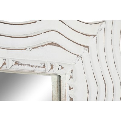 Miroir mural Home ESPRIT Blanc Décapé Scandi 89 x 2,5 x 178 cm