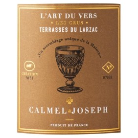 Calmel & Joseph Les Crus l'Art du Vers 2021 Terrasses du Larzac - Vin rouge de Languedoc - Bio