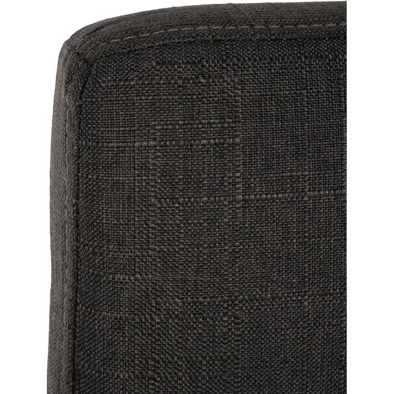 Tabouret de bar Freeport tissu B gris foncé