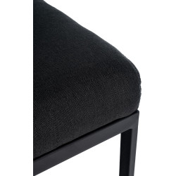 Tabouret de bar Hopewell tissu B gris foncé