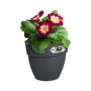 ELHO - Pot de fleurs -  Vibia Campana Easy Hanger Small - Anthracite - Balcon extérieur - L 24.1 x W 20.5 x H 26.5 cm