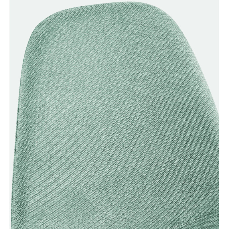 Chaise de salle à manger Napier, tissu vert clair