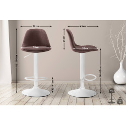 Tabouret de bar Kiel en...