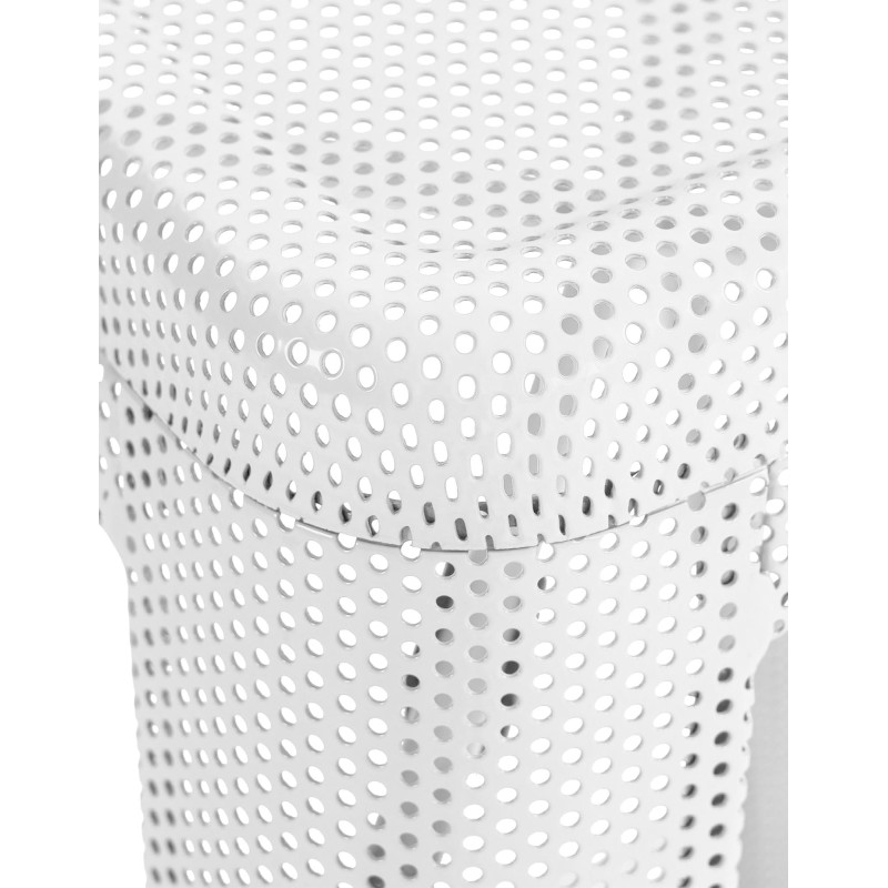 Ensemble de 4 tabourets de bar Fletcher blanc