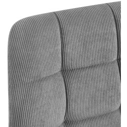 Chaise de salle à manger Antibes Cord gris