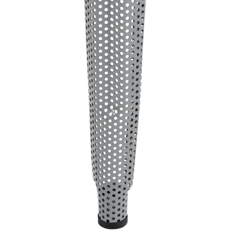 Ensemble de 4 tabourets de bar Fletcher argent