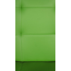 Tabouret de bar Elmore simili cuir C vert