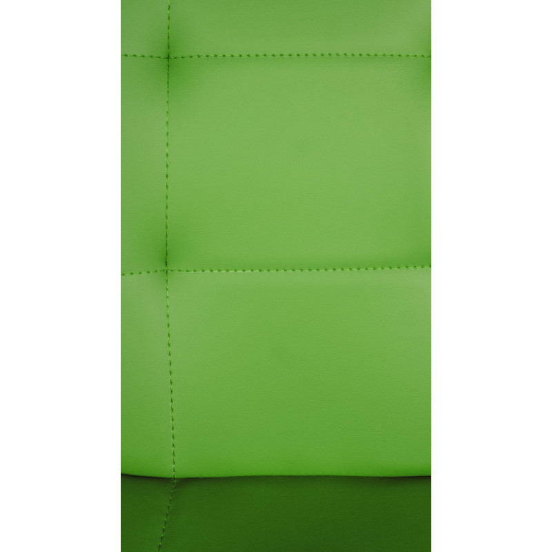 Tabouret de bar Elmore simili cuir C vert