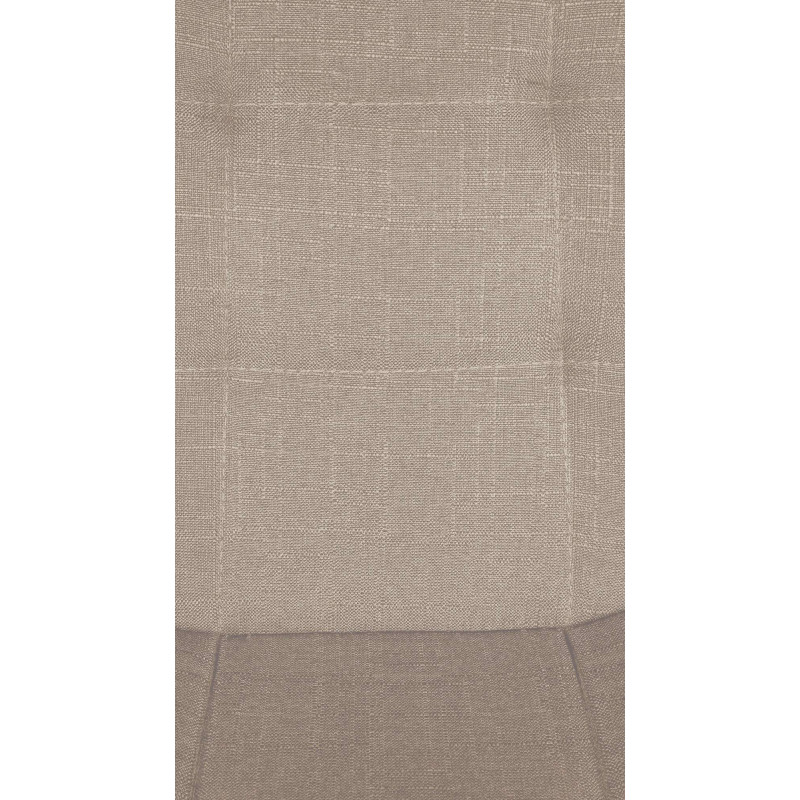 Tabouret de bar Elmore tissu B crème
