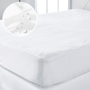 Protege matelas imperméable TODAY - 140x190 cm - Anti acariens