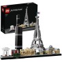 LEGO 21044 Architecture Paris Maquette a Construire avec Tour Eiffel, Collection Skyline, Décoration Maison, Idée de Cadeau