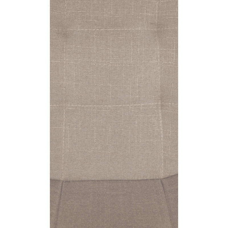 Tabouret de bar Elmore tissu C crème