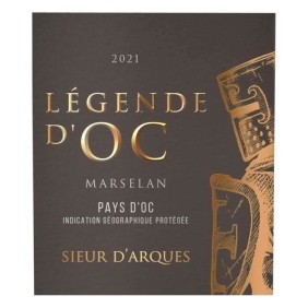 Sieur d'Arques Légende d'Oc 2021 Pays d'Oc - Vin rouge de Languedoc