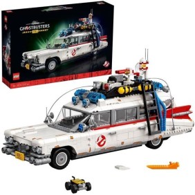 LEGO Icons 10274 ECTO-1 SOS Fantômes, Construction, Cadillac LEGO, Voiture Ghostbusters Afterlife, Film L'Héritage, pour Adultes