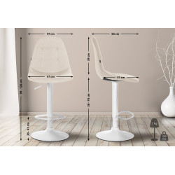 Tabouret de bar Elmore...