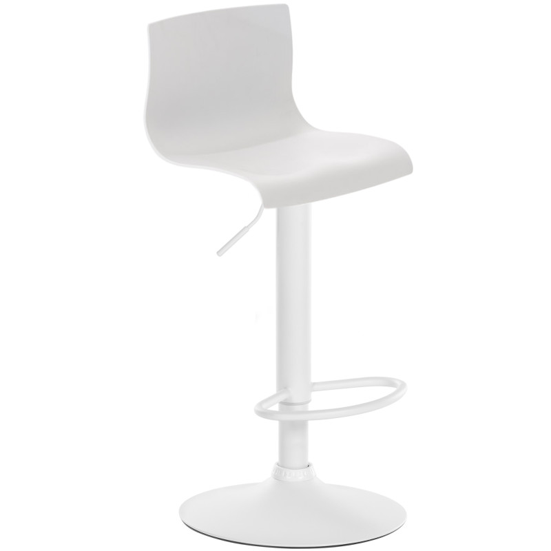 Tabouret de bar Hoover W blanc