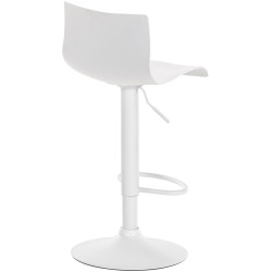 Tabouret de bar Hoover W blanc