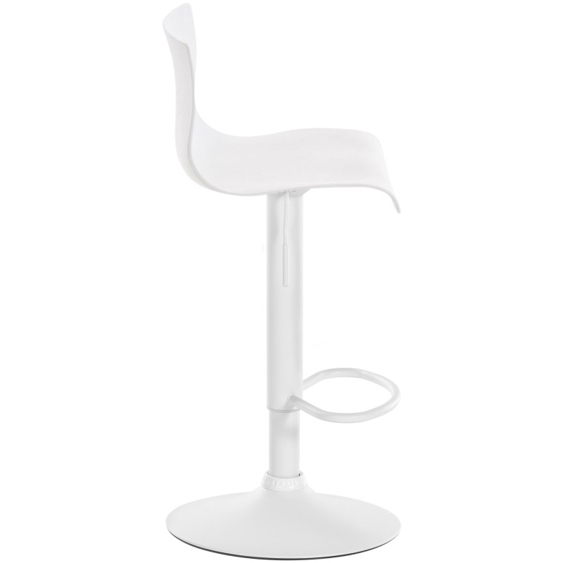 Tabouret de bar Hoover W blanc