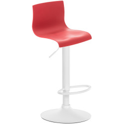 Tabouret de bar Hoover W rouge