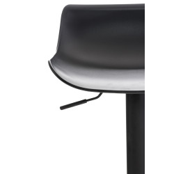 Lot de 2 tabourets de bar Aveiro noir