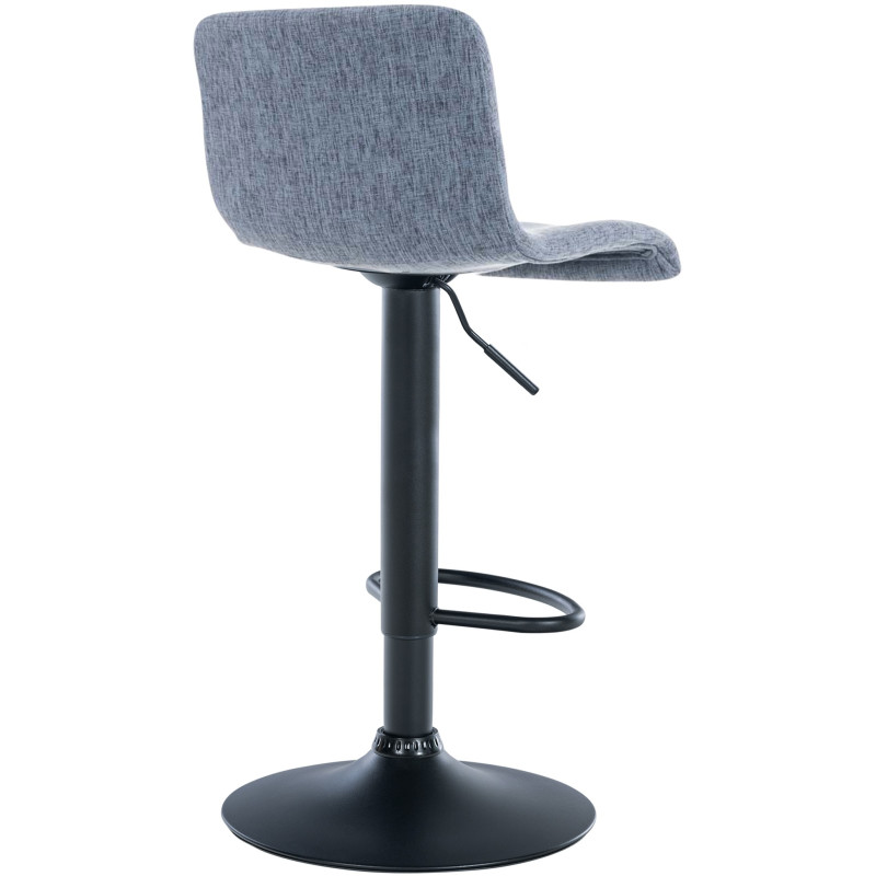 Tabouret de bar Hoover tissu B bleu