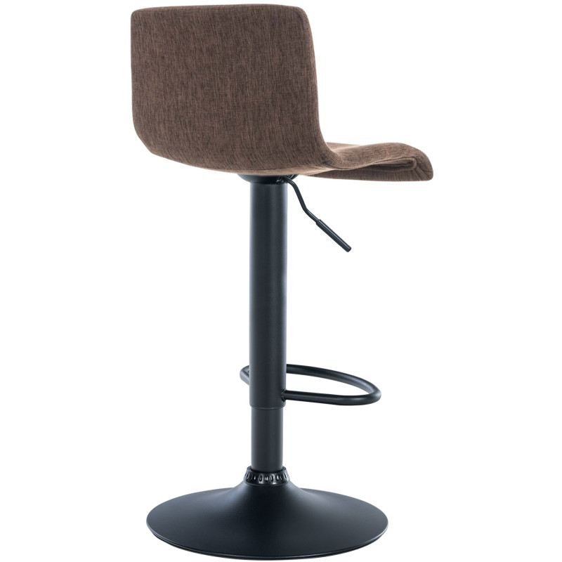 Tabouret de bar Hoover tissu B brun
