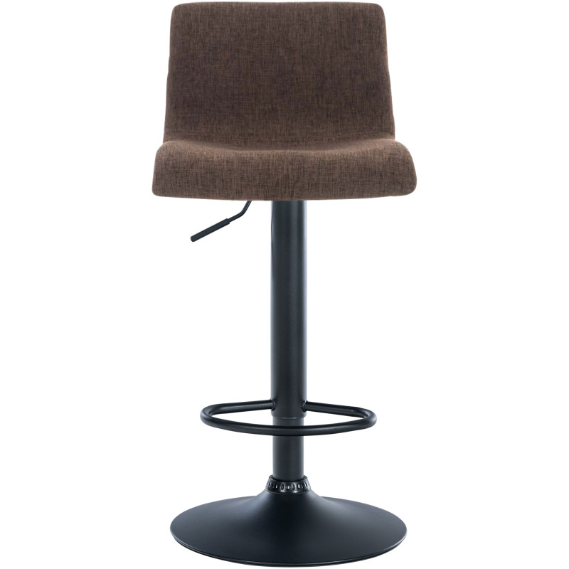 Tabouret de bar Hoover tissu B brun