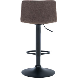 Tabouret de bar Hoover tissu B brun