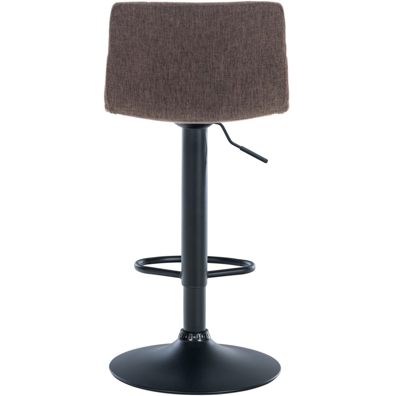 Tabouret de bar Hoover tissu B brun
