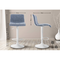 Tabouret de bar Hoover...