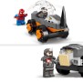 LEGO 10782 Marvel Spidey et Ses Amis Extraordinaires Le Combat Des Camions, Hulk contre le Rhino, Jouet Enfants +4 Ans