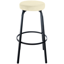 Tabouret de bar en velours...