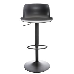 Lot de 2 tabourets de bar Almada noir