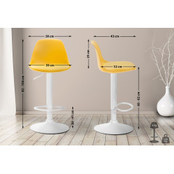 Tabouret de bar Kiel,...