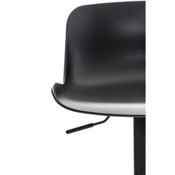 Lot de 2 tabourets de bar Almada noir