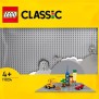 LEGO 11024 Classic La Plaque De Construction Grise 48x48, Socle de Base pour Construction, Assemblage et Exposition