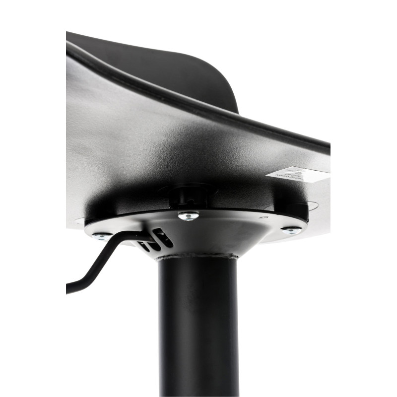 Lot de 2 tabourets de bar Almada noir