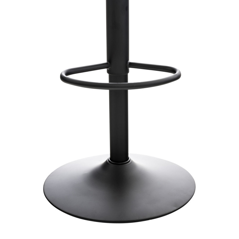 Lot de 2 tabourets de bar Almada noir