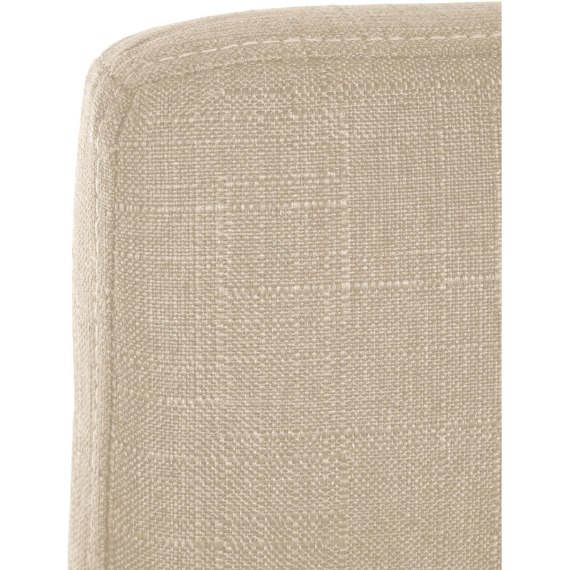 Tabouret de bar Freeport tissu B crème