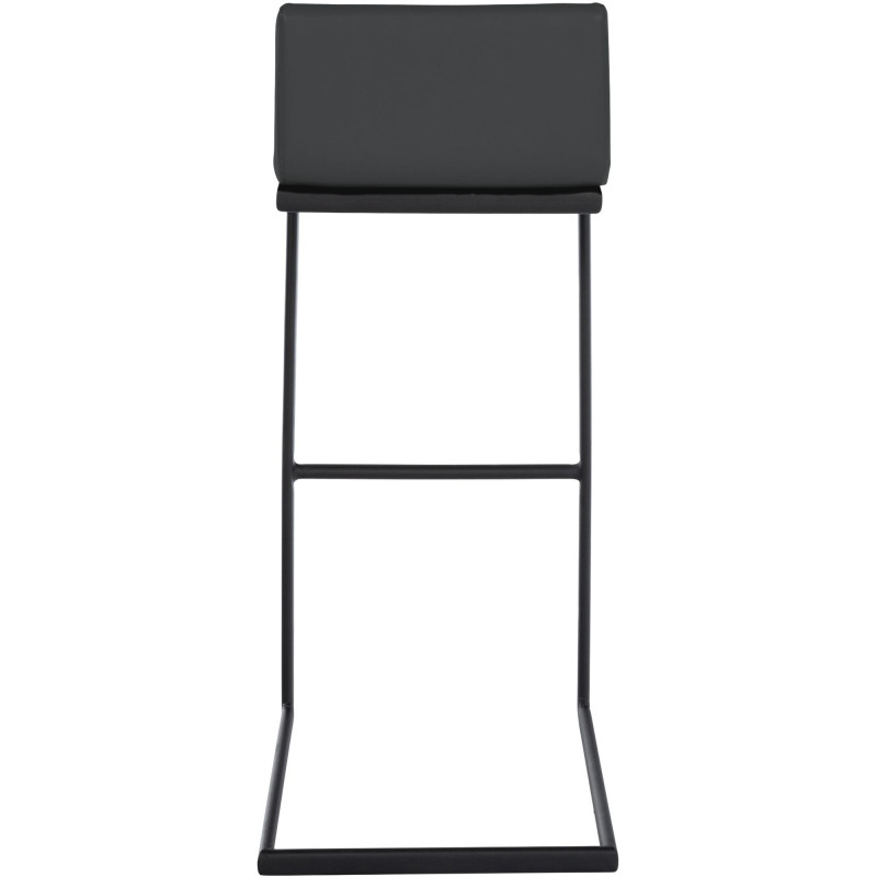 Tabouret de bar Newport en similicuir B gris foncé