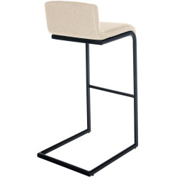 Tabouret de bar Newport tissu B crème