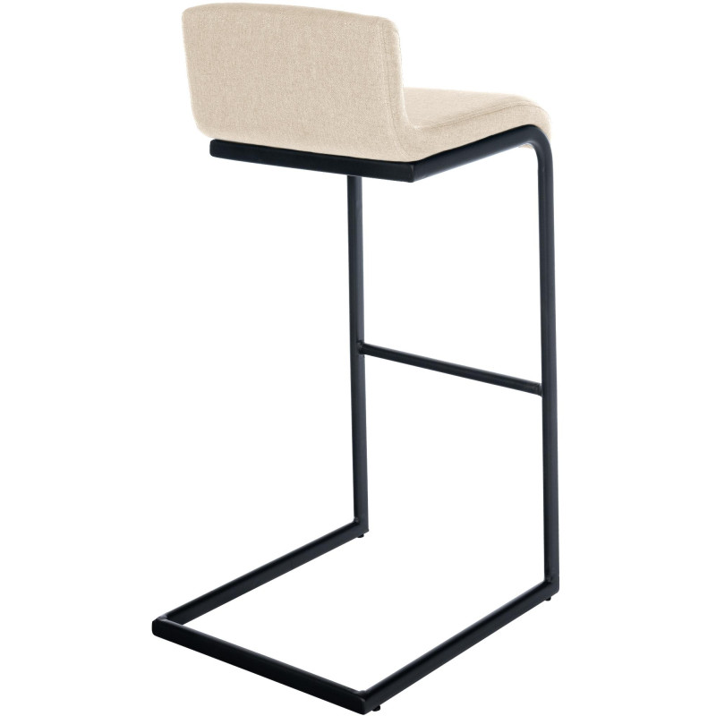 Tabouret de bar Newport tissu B crème
