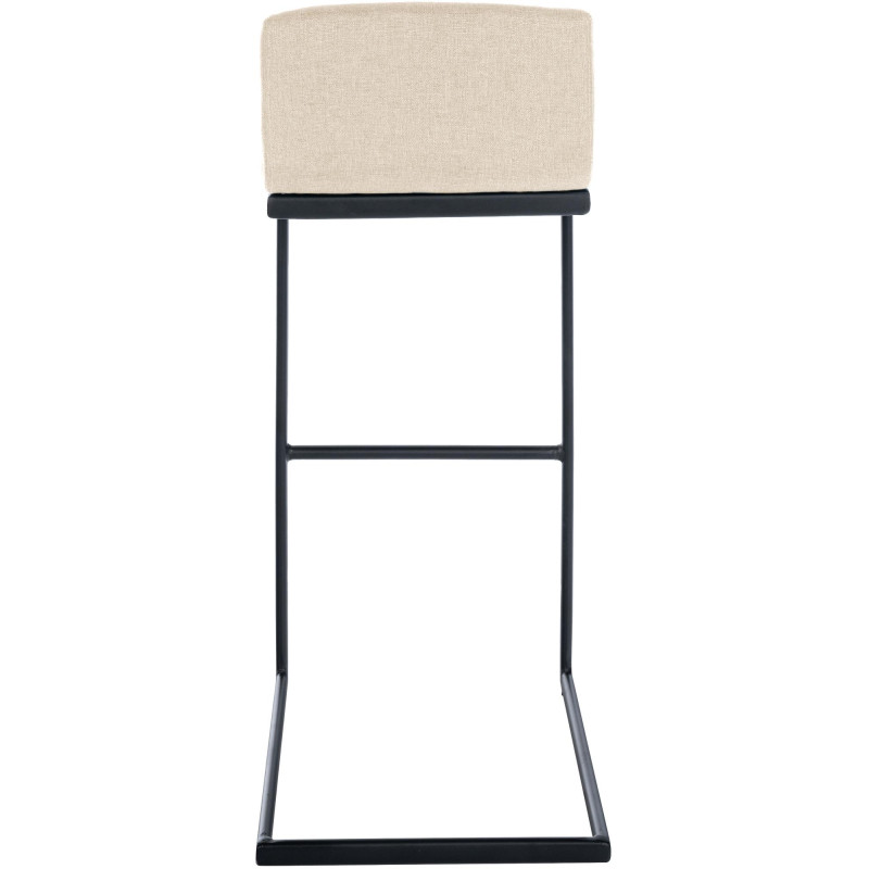 Tabouret de bar Newport tissu B crème