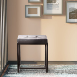 Tabouret Barci B en cuir...