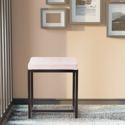 Tabouret Barci B en cuir...