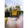 ELHO - Pot de fleurs -  Vibia Campana Flower Bridge 40 - Jaune Miel - Balcon extérieur - L 26 x W 39 x H 22 cm