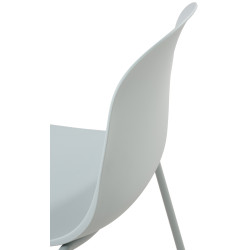 Lot de 2 chaises Hardin, turquoise