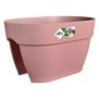 ELHO - Pot de fleurs -  Vibia Campana Flower Bridge 40 - Rose Poussiere - Balcon extérieur - L 26 x W 39 x H 22 cm