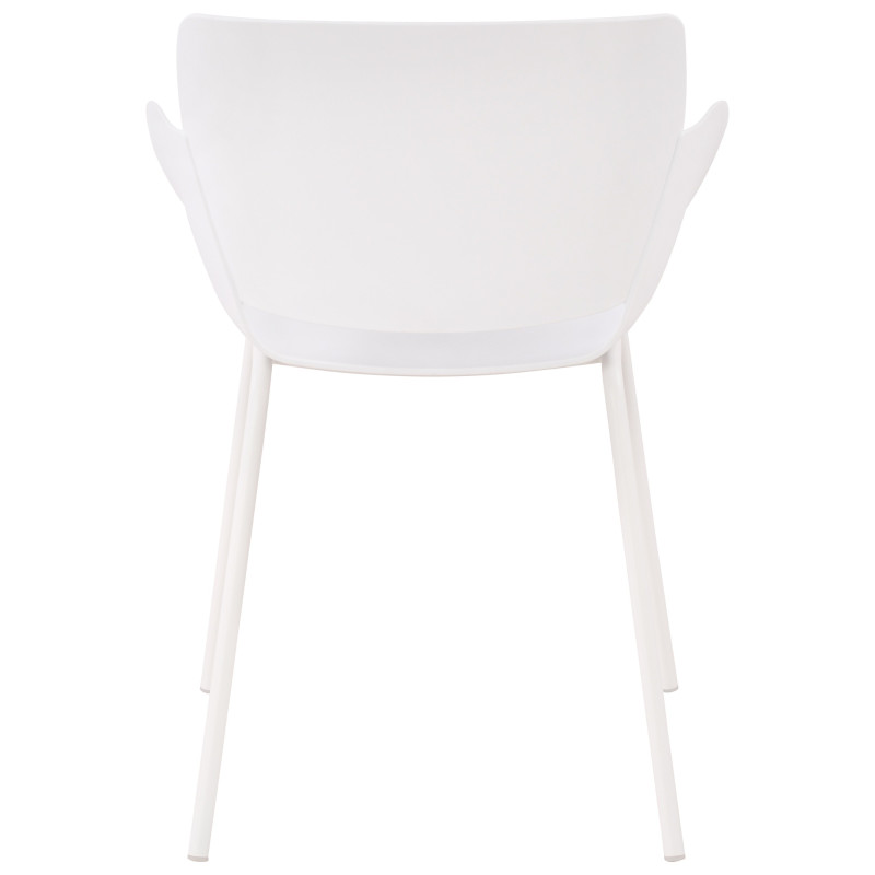 Lot de 2 chaises Alpena en blanc